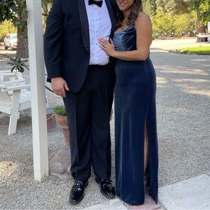 Revelry Royal Blue Skye bridesmaid dress